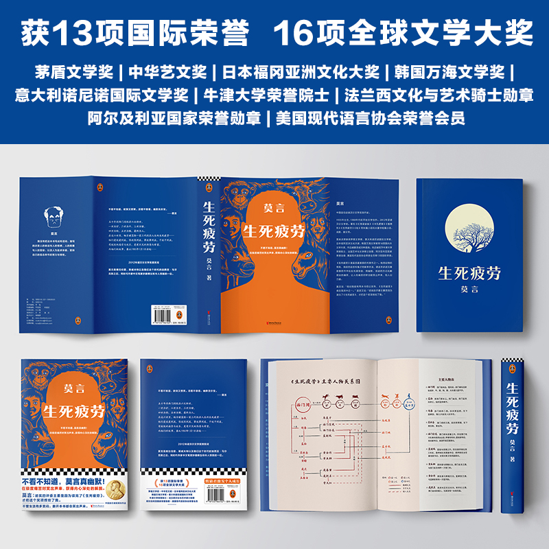 莫言文集：晚熟的人+生死疲勞+丰乳肥臀（全三冊）