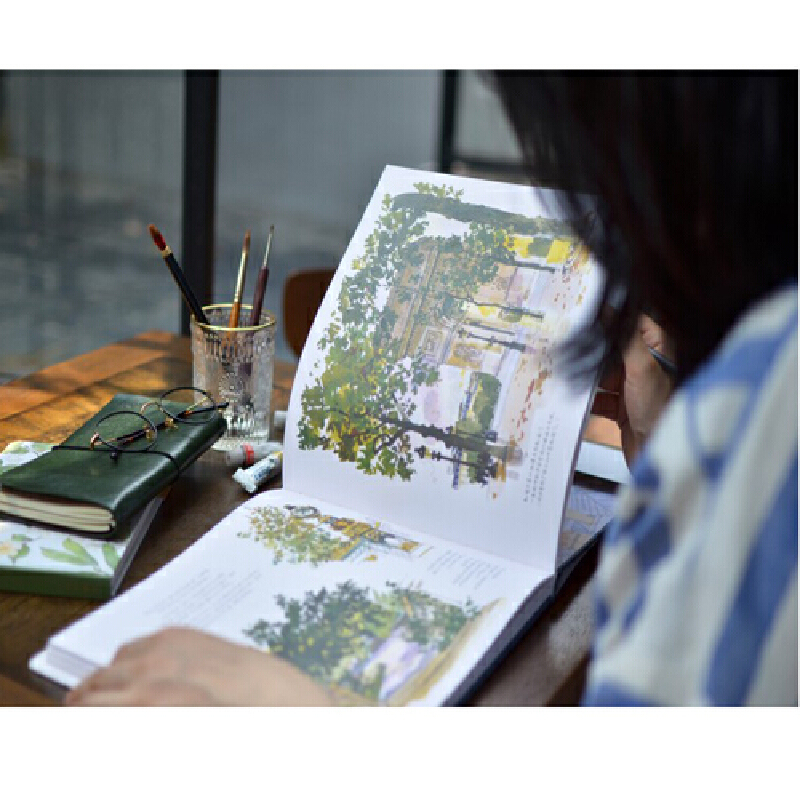 巴黎水彩筆記(Paris Sketchbook)+佛羅倫薩水彩筆記(Florence Sketchbook) 巴黎水彩筆記(Paris Sketchbook)+佛羅倫薩水彩筆記(Florence Sketchbook)