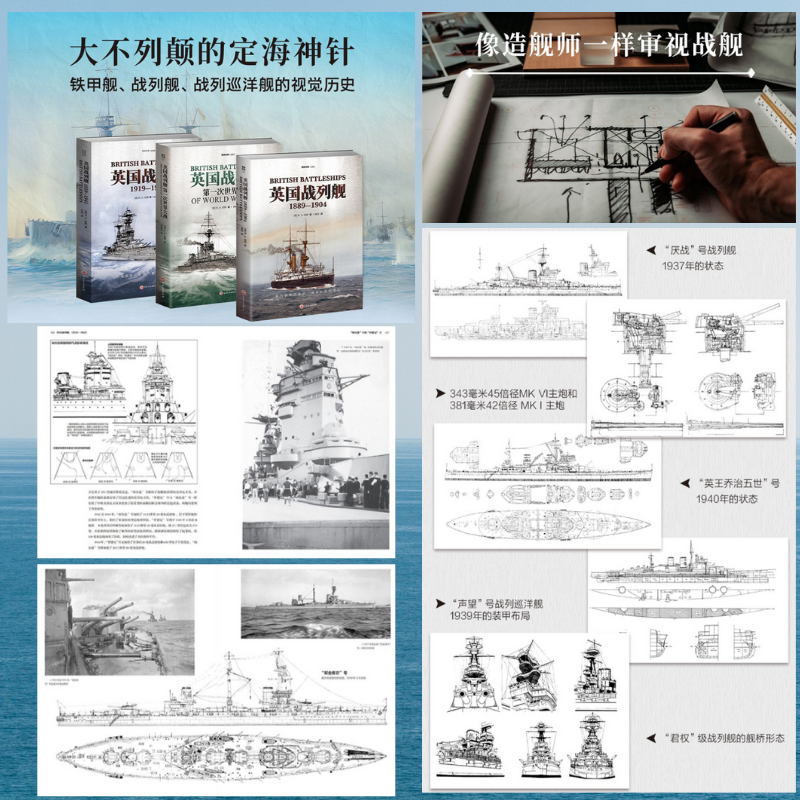 英國戰列艦：【1889—1904】、【1914—1918】、【1919—1945】
