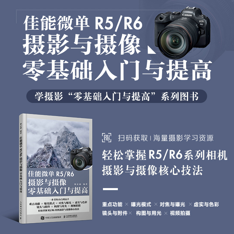 【索尼微單α7系列攝影】+【佳能微單R5/R6攝影與攝像】