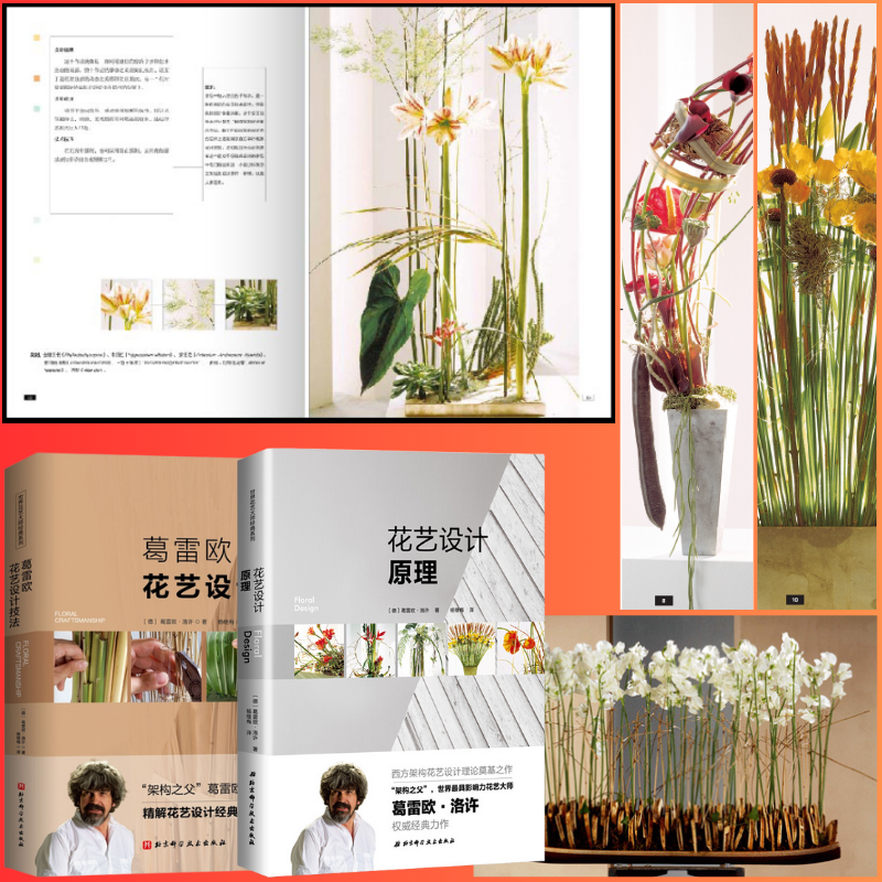 葛雷歐花藝設計技法+花藝設計原理