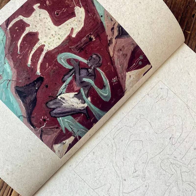 2023新書推薦:油畫棒著色系列:敦煌壁畫+國家寶藏(全兩冊) 2023新書推薦:油畫棒著色系列:敦煌壁畫+國家寶藏(全兩冊)