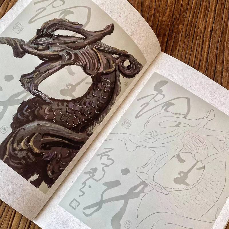 2023新書推薦:油畫棒著色系列:敦煌壁畫+國家寶藏(全兩冊) 2023新書推薦:油畫棒著色系列:敦煌壁畫+國家寶藏(全兩冊)